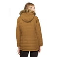 thumbnail image 2 of Hat and Beyond Womens Puffer Jacket Cold Control Mid-Length with Detachable Hood, 2 of 6