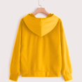 thumbnail image 2 of aoksee Womens Long Sleeve Tops Women's Autumn Winter Hoodie Sweatshirt Pullover Tops Long Sleeved Comfortable, 2 of 5