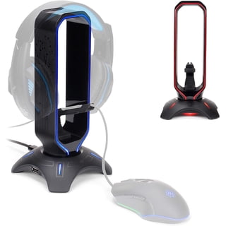 Lot 4 Supports Casque Adhésifs - Pour Casque Moto Et Gaming, Support 2 Kg, Noir Et Blanc