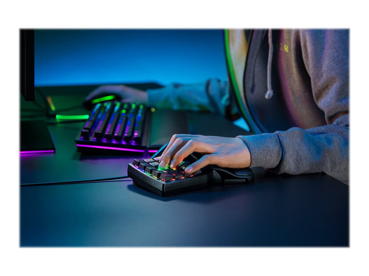 Razer Tartarus Pro - Keypad - backlit - USB - black - Walmart.com
