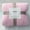 Pink, variant on Mouliraty Soft Warm Plaid Fleece Bed Blanket Large Mesh Flannel Blankets Thick Breathable