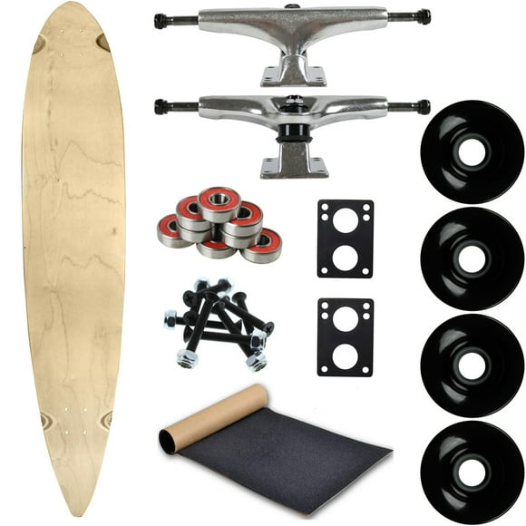 Moose Longboard Complet 9 Pouces x 46 Pouces Pintail Naturel