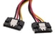 thumbnail image 3 of Cable De Adaptador De Corriente Dual A 15 Cm Cable De Duro HDD De 4 Clavijas Clavijas Rango CUTICAT Cable de extensión Molex a SATA, 3 of 7
