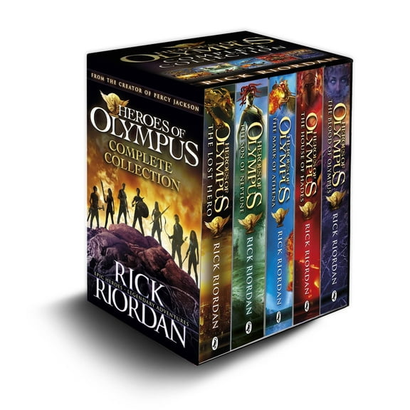 Heroes of Olympus Complete Collection (Paperback) by Rick Riordan
