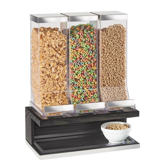 Cal Mil 3823-87 3 Sec Cinderwood Cereal Dispenser
