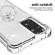 thumbnail image 3 of Funda para Xiaomi Redmi Note 11 4G/Note 11S 4G con Brillo Líquido Flotante, Purpurina, Parachoques y Anillo Giratorio Soporte, 3 of 5