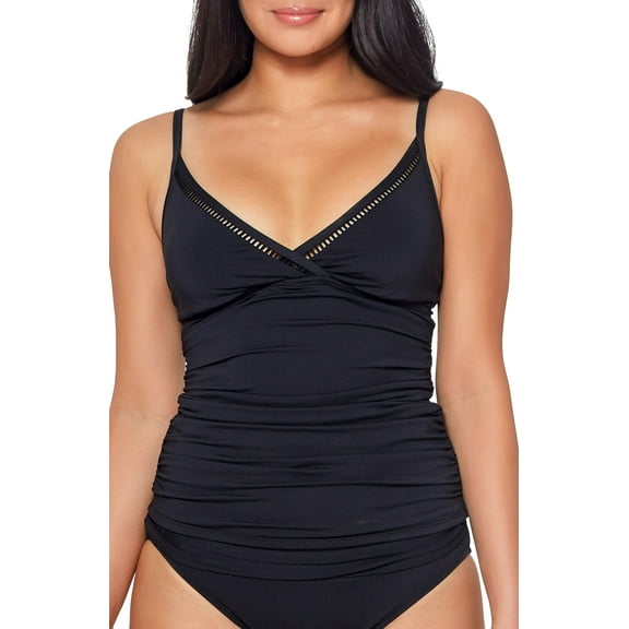 Bleu Rod Beattie Behind The Seams OTS Tankini Black 12
