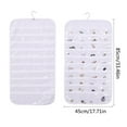 thumbnail image 1 of SHIMELE Jewelry Hanging Organizer, 80-Pocket Non-Woven Display, Ideal for Home & Office Use, 1 of 3