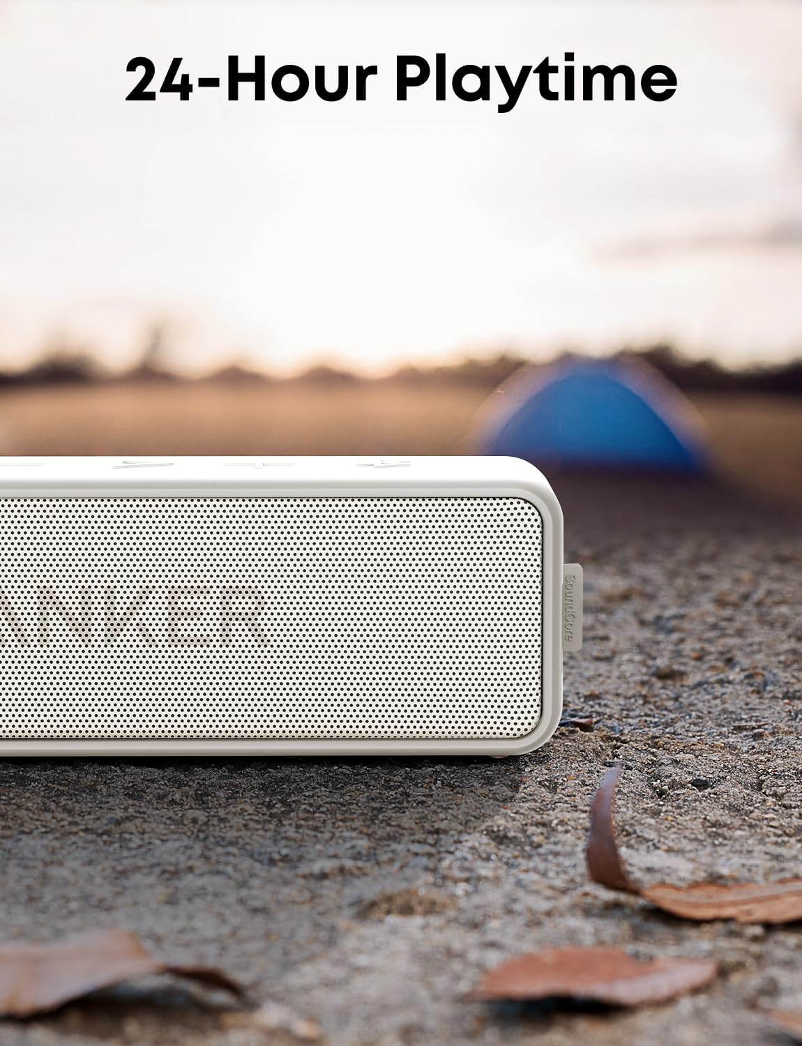 Soundcore Anker 2 Portable Bluetooth Speaker, 12W, White photo 4