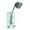 Green, variant on Zzbeans No-Drill Shower Head Holder Bracket, Strong Adhesive Wall Mount for Rain Shower Heads, Universal Adjustable Bathroom Fixture for Towels Brushes KidsShower, Green