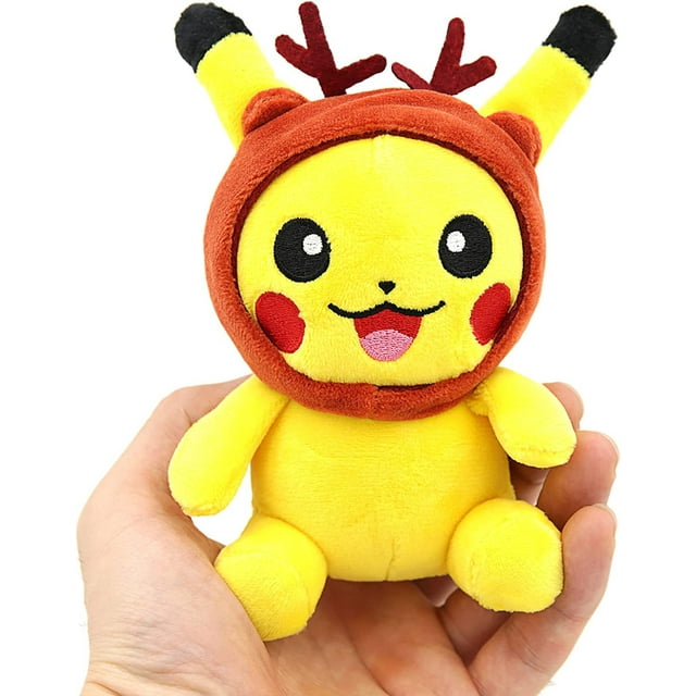 Llavero de peluche HUOGUO Smile Pikachu para cosplay