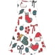 thumbnail image 2 of Vestido de Navidad para niños, disfraces de fiesta de cumpleaños para niñas, vestidos de Papá Noel para niñas, ropa de Navidad para niñas de Papá Noel, 20226M Gao Jinjia LED, 2 of 2