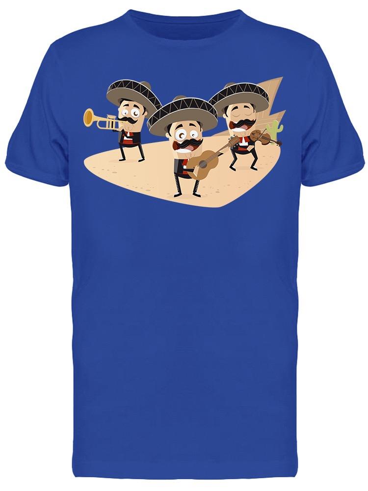 Mexican Mariachi Band Graphic Tee Men's 