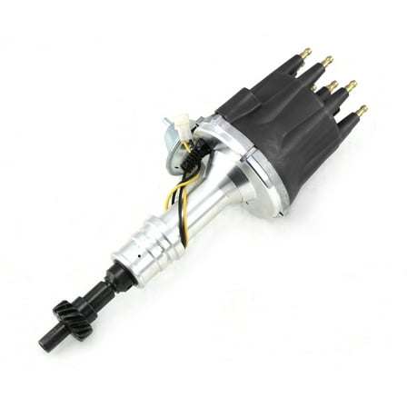Speedmaster PCE376.1226.04 Compatible with Ford 289 302 Windsor 8020 Series Pro Billet Ready to Run Distributor w/ Vacuum