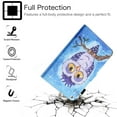 thumbnail image 4 of Allytech iPad 9.7" 6th 5th Generation Case, iPad Air 1 2 (9.7-inch) Case, Slim Fit PU Leather Kickstand Flip Auto Sleep Wake Shockproof TPU Back Cover for Apple iPad 9.7" 2018/2017,Cute Owl, 4 of 7