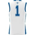 thumbnail image 3 of Male GameDay Greats #1  White BYU Cougars  Lightweight Basketball Jersey, 3 of 4