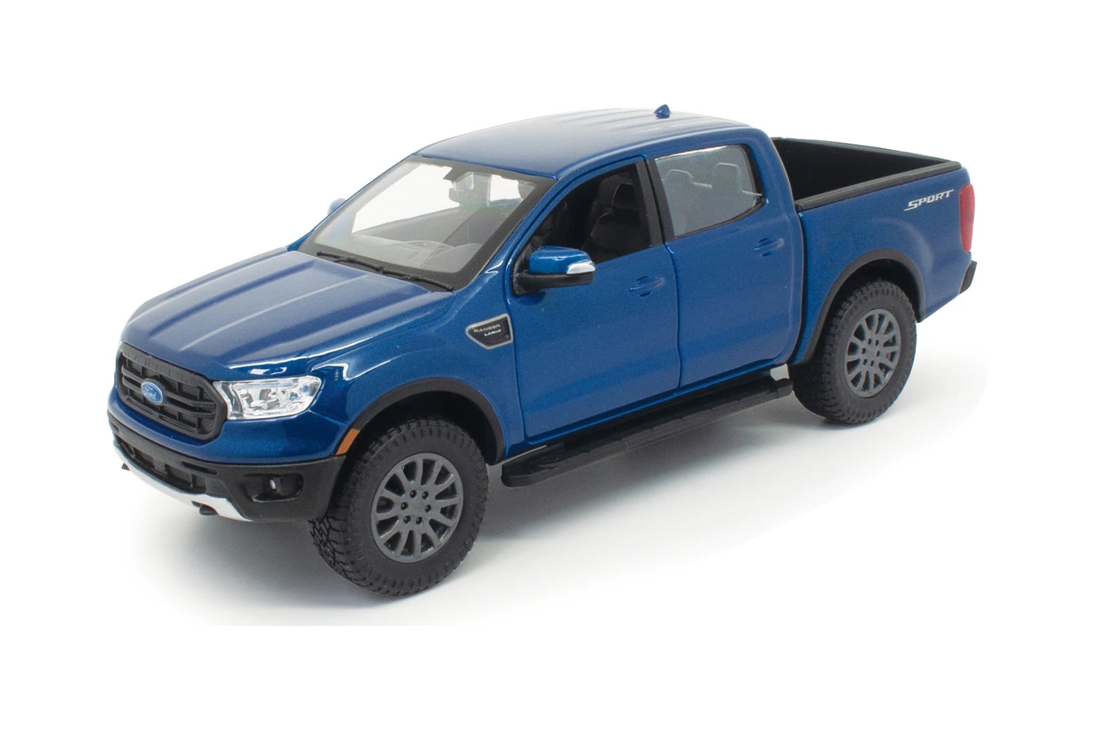 2019 Ford Ranger, Pickup Truck Blue - Showcasts 38521BU - 1/27 Scale Diecast Model Car