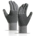 thumbnail image 2 of Certgust Summer Sales Under $1 Arm Sleeves Touch Screen Texting Warm Running Gloves Thermal Soft Knit Lining, Elastic Cuff, 2 of 7