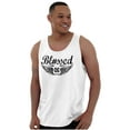 thumbnail image 5 of Hashtag Blessed Bless Religious Jesus Tank Top T Shirts Men Women Brisco Brands S, 5 of 6