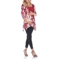 thumbnail image 4 of White Mark Women's Maternity Ganette Tunic Top, 4 of 5