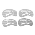 thumbnail image 3 of Women Fashion 4Pcs Eyebrow Shaping Stencil Set Grooming Tools Drawing Card For Dashing Eyebrows, 3 of 5