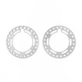 thumbnail image 2 of 4-Pack 1.9 Inch Aluminum RC Beadlock Replacement Rings - Silver BJM385 Accessory Set for Remote Control Vehicles, Lightweight 45g with Compact 11x8x3cm Packaging, 2 of 6