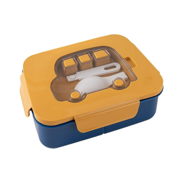 Leak Proof Bento For Kids Ideal Children's Lunch Container With Secure Lid For School Meals Snacks And Refrigerator Storage