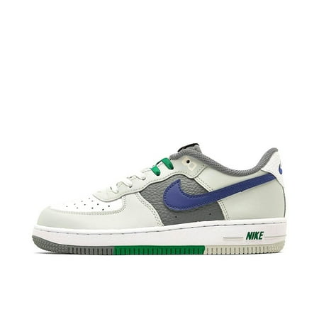 Little Kid's Nike Force 1 LV8 Light Silver/Deep Royal Blue (FB9501 001) - 10.5