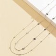 thumbnail image 2 of Cadena de cuentas en capas para la cintura, cadena para el vientre, cadena de lentejuelas para el estómago, accesorios de joyería para el cuerpo para mujeres y niñas Sincero Hogar, 2 of 5