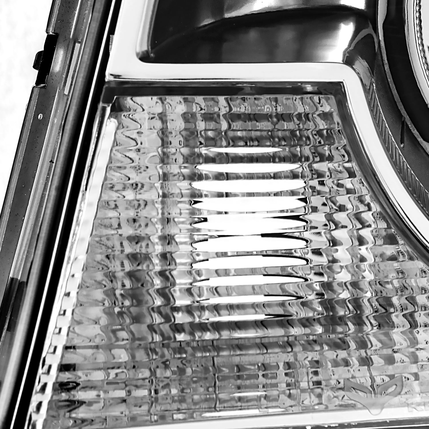 AKKON - Fits 2007-2009 Lincoln MKZ 2006 Zephyr [Halogen Type] Chrome Headlights Pair Driver Left+Passenger Right 06-09