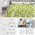 thumbnail image 4 of Bed Throws New Dill Pickles Super Soft Hypoallergenic Plush Blanket 80""x60"Super Soft Cozy Luxury Bed Blanket For Bed Sofa Couch Living Room Fall Spring Winter Use Throw Blanket For Men Womens, 4 of 6