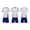 White, variant on YHAJDS Boys Soccer Jersey Set Solid Color Short Sleeve V Neck Match Uniform for Practice Game Wear
