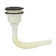 thumbnail image 2 of Colador de drenaje de fregadero de champú tapón de drenaje de champú profesional de acero inoxidable seguro colector de pelo ABS PVC de goma para peluquería, 2 of 8
