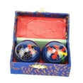 thumbnail image 4 of hengtong 2 Pack Massage Balls, Baoding Balls with Storage Box, Relaxation, Hand and Wrist Dragon Phoenix Blue, 4 of 9