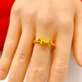 thumbnail image 3 of Anillo de dedo con diseño de cabeza de caballo y dinero para mujer, anillo ajustable con apertura del año 2026, accesorios de joyería, 3 of 7