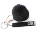 thumbnail image 1 of Muyoka Extractor de tarjetas de crédito, bonito agarrador de tarjetas bancarias de débito acrílico para llavero de cajero automático de uñas largas con bola de pompón y clip de plástico Muyoka Hogar, 1 of 7
