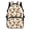 Beige Capybara with Fruits, variant on Ice Cream Capybara Customized School Backpack for Kids Personalized Book Bag Back to School 17 Inch Lightweight Custom Schoolbags with Name Schoolbag for Girls Daypack