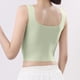 thumbnail image 4 of Brasier Tela de Mantequilla Tela de Mantequilla Estante Bra Camisolas Correa de Espagueti Ajustable Camisetas sin Mangas Capa Básica Grande, 4 of 5