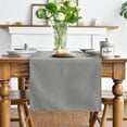 thumbnail image 3 of Corredor de Mesa Gris Claro, Decoración Estacional Lavable para Mesa de Cocina y Comedor en Decoraciones para Fiestas en el Hogar, 13x48 Pulgadas, 3 of 4