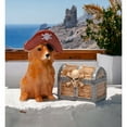 thumbnail image 2 of Kevins Gift Shoppe Ceramic Pirate Golden Retriever Dog and Treasure Box Salt and Pepper Shakers, 2 of 4
