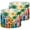 Color 1, variant on Lampshades 2 Pack Mediterranean Seaside Village Blue Dome Church Turquoise Ocean 13"x13"x10" Light Shade for Table Lamps Floor Lamp Shades Lampshade Replacement Easy Assembly