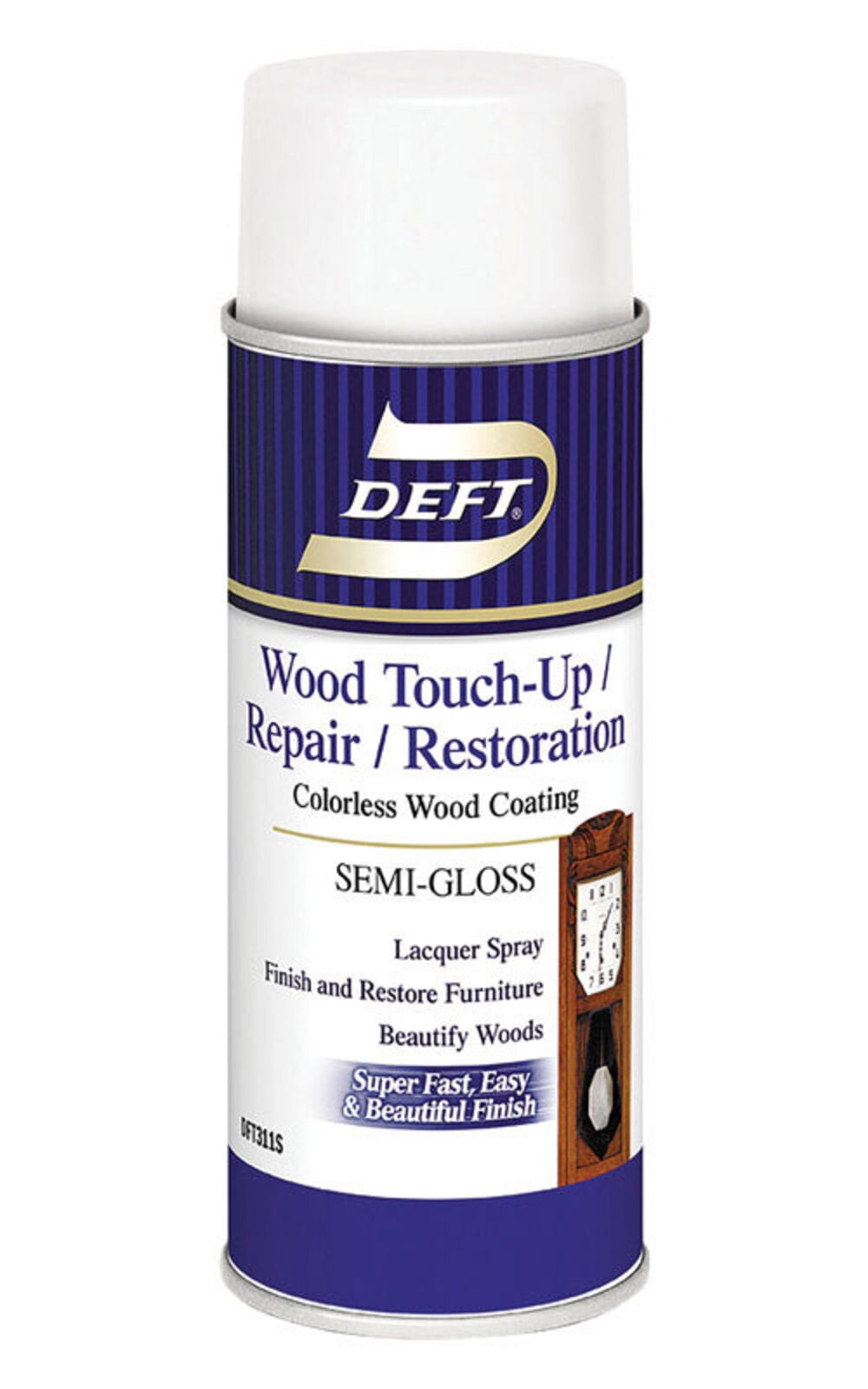 Deft VOC Compliant Clear Wood Finish Interior Spray Lacquer Walmart