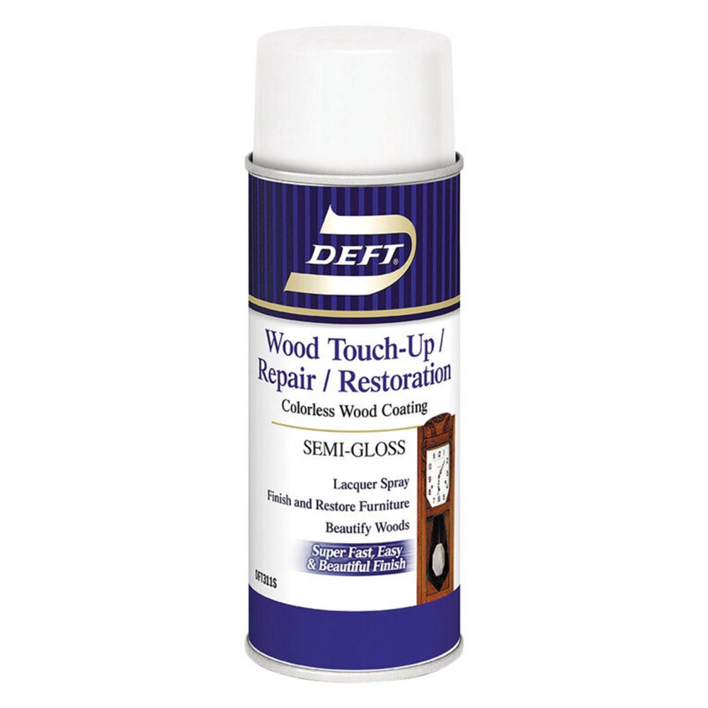 Deft VOC Compliant Clear Wood Finish Interior Spray Lacquer Walmart