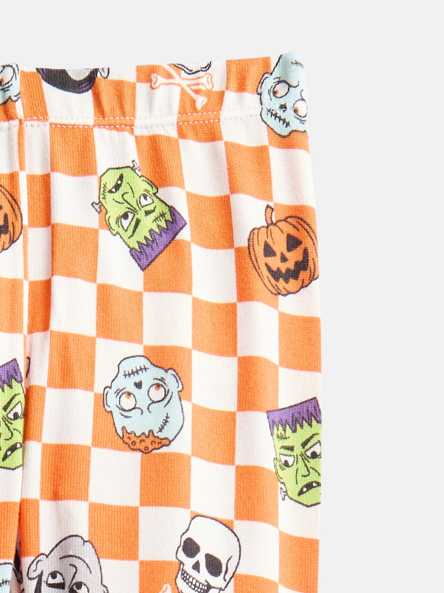 Halloween Boys' Tight Fit Long Sleeve Top and Pants Pajama Set from Way to Celebrate, 2-Piece, Sizes 4-10