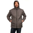 thumbnail image 6 of Bass Creek Outfitters Men's Twill Bonded Fleece Softshell Jacket, Sizes M-2XL, 6 of 12