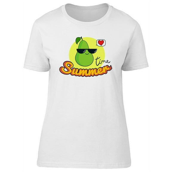 Cool Pear With Sunglasses  T-Shirt Women -Image by Shutterstock, Female XX-Large