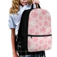 thumbnail image 3 of Uorisanigo Kids School Bag Pink Dog Paw Backpack with Padded Straps 17 Inch Kids Backpack Preschool Elementary Kindergarten Back to School Bag Large Capacity 6-12, 3 of 6