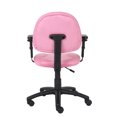 thumbnail image 2 of Boss Office Products Perfect Posture Delux Microfiber Task Chair with Adjustable Arms in Blue, 2 of 2