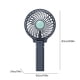 thumbnail image 3 of Ventilador pequeño de mano Fiudx USB plegable silencioso de viento fuerte de escritorio portátil de carga alta velocidad mini ventilador de regalo, 3 of 6