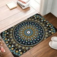 thumbnail image 5 of Fotbe Extra Durable Door Mat - Dirt Trapping Outdoor Welcome Mats - Non-Slip Outdoor Door Mats - Low Profile Front Door Mat - Indoor (16" x 24", Dot Mandala ), 5 of 9